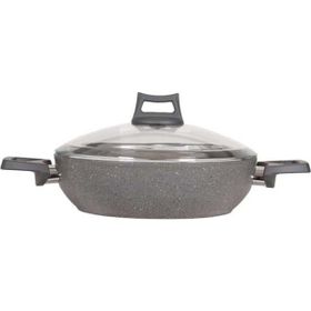 Mehtap Forge 22 cm Gri Granit Karnıyarık Tencere