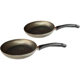 Mehtap Granit 32 cm Tava ve 28 cm Sahan Seti
