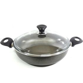 Mehtap Kuvars Granit 30 cm Gri Karnıyarık Tenceresi