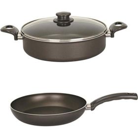 Mehtap Onyx Teflon 28 cm Karnıyarık+28 cm Tava