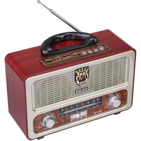 Meier M-111BT Beyaz Nostaljik Retro Radyo