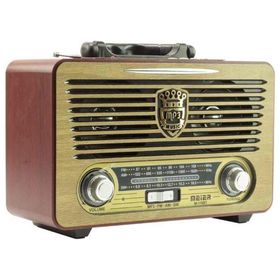 Meier M-115BT Ahşap Vintage Bluetootlu Nostaljik Radyo