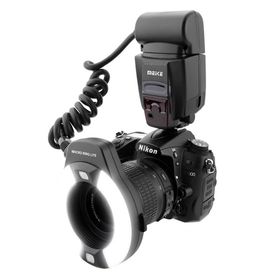 Meike MK-14EXT-N i-TTL Nikon Uyumlu Makro Ring Flaş