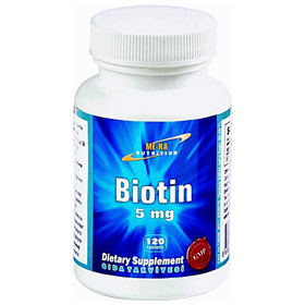 Meka Nutrition Biotin 5 mg 120 Tablet