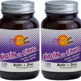 Meka Nutrition Biotin Zinc 120 Tablet
