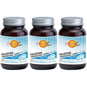 Meka Nutrition Calcium Magnesium Zinc Vitamin D 120 Tablet
