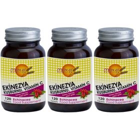Meka Nutrition Ekinezya Kuşburnu Vitamin C 3x120 Tablet