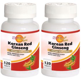 Meka Nutrition Korean Red Ginseng 120 Tablet