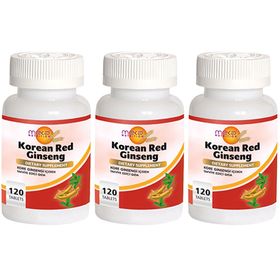 Meka Nutrition Korean Red Ginseng 3x120 Tablet