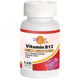 Meka Nutrition Vitamin B12 1000 mcg 120 Tablet