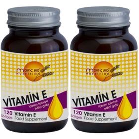 Meka Nutrition Vitamin E 2x120 Kapsül