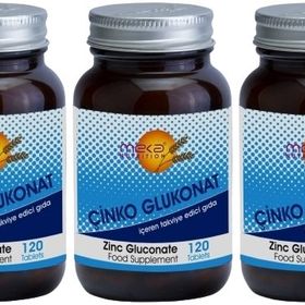 Meka Nutrition Zinc Gluconate 3x120 Tablet