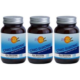 Meka Nutrition Zinc Gluconate 3x120 Tablet