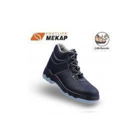 Mekap 072 S1 Ecolux Çelik Burunlu Deri Bot