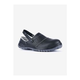 Mekap 210-03 S1 Slipper Siyah Sandalet Iş Güvenlik Ayakkabısı