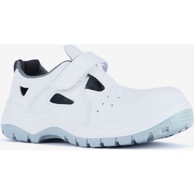 Mekap 234 S1 Sandal Beyaz Iş Güvenlik Ayakkabısı