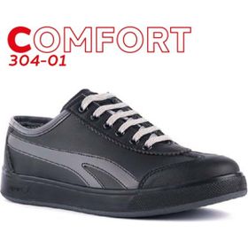 Mekap Comfort 304-01 Siyah Erkek Ayakkabı