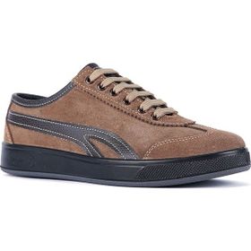 Mekap Comfort 304-02 Kahve Deri Sportif Hafif Iş Ayakkabısı
