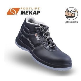 Mekap Jeriko 236 S2 Siyah İş Ayakkabısı