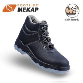 Mekap Loder 072R Lacivert Çelik Burun Çelik İş Ayakkabısı
