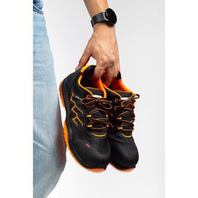 Mekap Neon RMK-80 S2 Siyah Mikrofiber Alüminyum İş Güvenlik Ayakkabısı