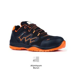 Mekap Neon RMK-80 S2 Siyah Mikrofiber Alüminyum İş Güvenlik Ayakkabısı