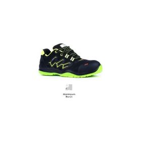 Mekap Neon RMK-82 S2 Siyah Mikrofiber Alüminyum İş Güvenlik Ayakkabısı