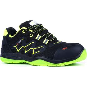 Mekap Neon RMK-82 S2 Siyah Mikrofiber Alüminyum İş Güvenlik Ayakkabısı