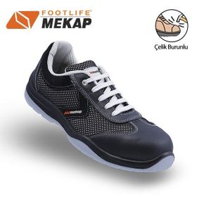 Mekap RMK 40 SRC Siyah Çelik Burunlu İş Ayakkabısı