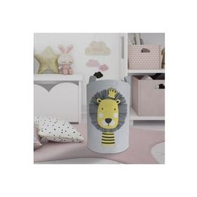 Mekta Home Aslan Desenli Bebek ve Çocuk Odası Oyuncak Sepeti