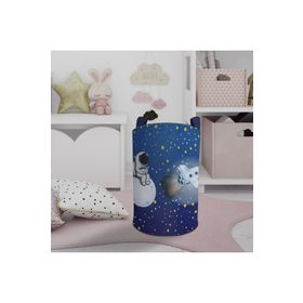 Mekta Home Astronot ve Spacex Desenli Bebek ve Çocuk Odası Oyuncak Sepeti