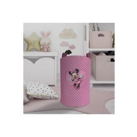 Mekta Home Büyük Kalpli Minnie Mause Desenli Bebek ve Çocuk Odası Oyuncak Sepeti