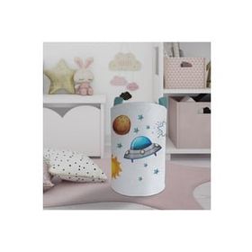 Mekta Home Gezegen ve Space X Desenli Bebek ve Çocuk Odası Oyuncak Sepeti