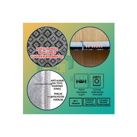 Mekta Home MKTH-070 Antilaerjik Makinede Yıkanabilir Karlar Ülkesi Elsalı Çocuk Odası Halısı