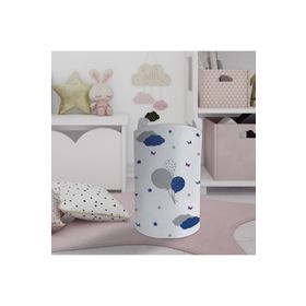 Mekta Home MKTOS-009 Balon Desenli Oyuncak ve Çamaşır Sepeti