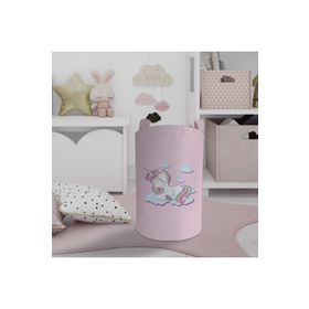 Mekta Home MKTOS-061 Unicorn Oyuncak ve Çamaşır Sepeti