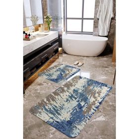 Mekta Home MKTPP-2009 60x100 50x60 cm Eskitilmiş Paspas Takımı