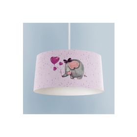 Mekta Home Mor Fiili Balonlu Pembe Avize
