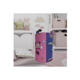 Mekta Home Pembe Mavi Seksekli Bebek ve Çocuk Odası Oyuncak Sepeti