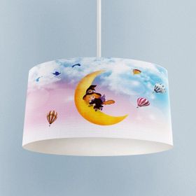Mekta Home Peri Kız Desenli Renkli Avize