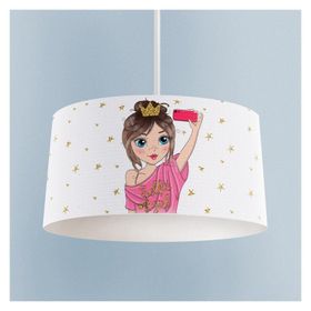 Mekta Home Prenses Kız Desenli Avize
