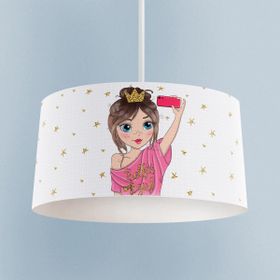 Mekta Home Prenses Kız Desenli Avize