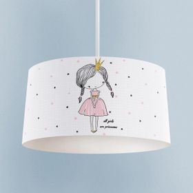 Mekta Home Prenses Kız Desenli Avize
