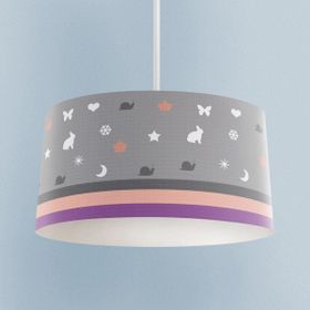 Mekta Home Renkli Soft Gri Avize