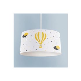Mekta Home Sarı Balonlu Beyaz Avize