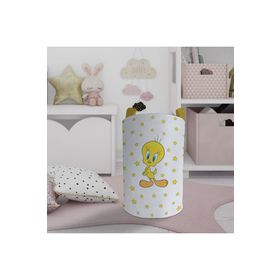 Mekta Home Seksekli Sarı Yıldız Desenli Bebek ve Çocuk Odası Oyuncak Sepeti