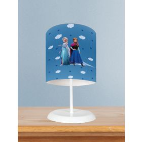 Mekta Home Seksekli ve Elsa Anna Desenli Bebek Odası Abajur