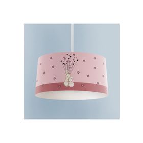 Mekta Home Tavşan Desenli Pembe Avize