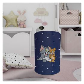Mekta Home Tom ve Jery Desenli Bebek ve Çocuk Odası Oyuncak Sepeti