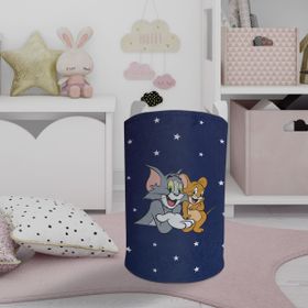 Mekta Home Tom ve Jery Desenli Bebek ve Çocuk Odası Oyuncak Sepeti